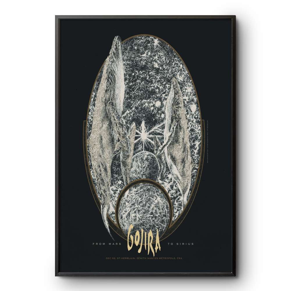 Dec 2 2025 Zenith de Nantes Metropole Nantes, France Gojira Poster