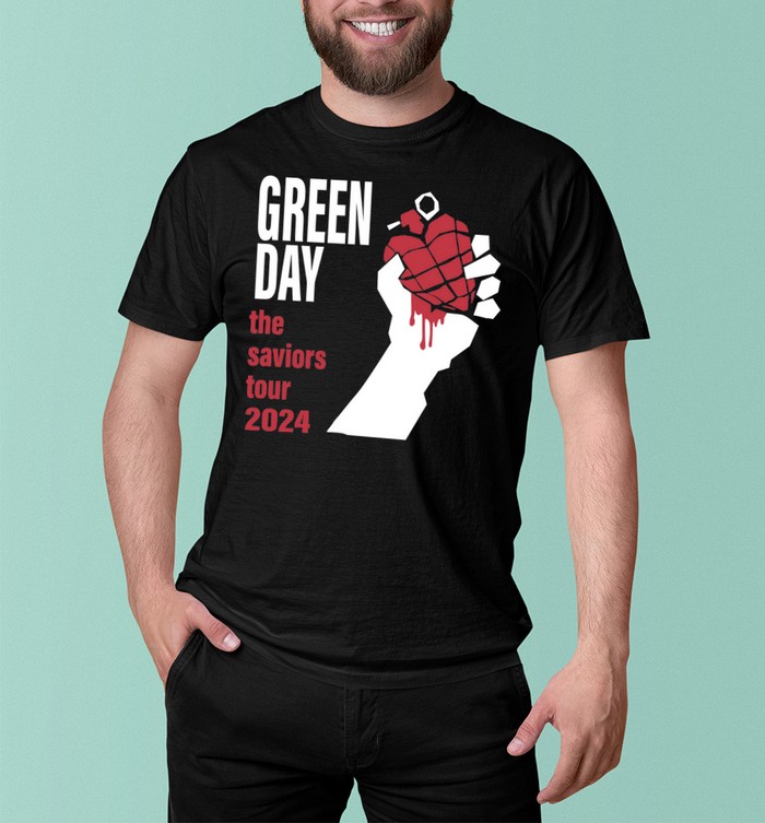 GREEN DAY×VERDY Collab T Shirt White L The VERDY x Green Day Wasted Youth in Japan Tour 2025 Shirt