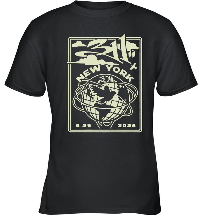 トップブランドのファッション June Shirt T York New In Rooftop The Band 311 2025 29, 洋楽