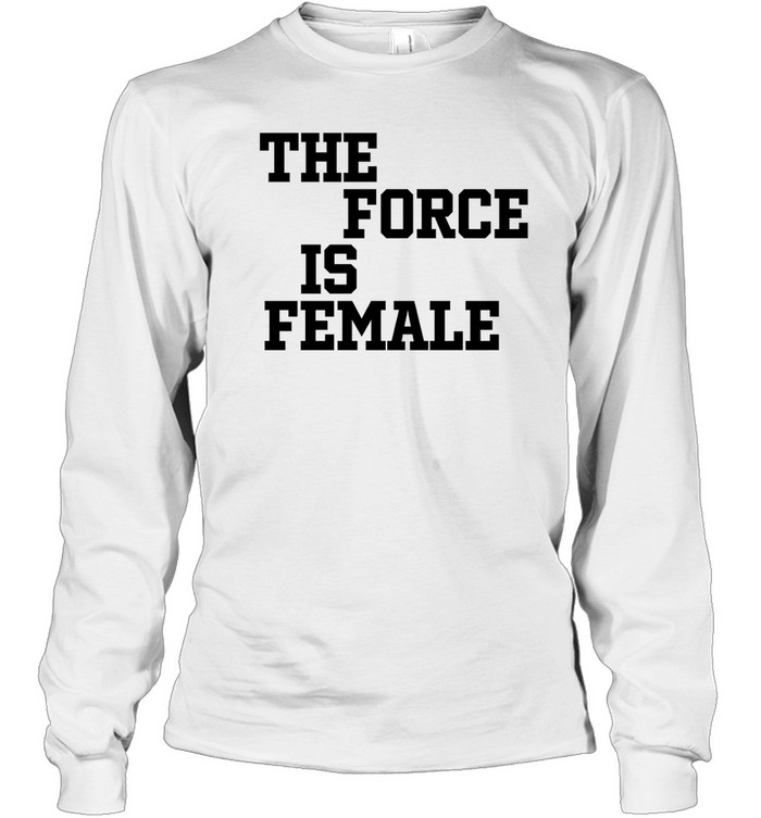 the force is female t shirt nike