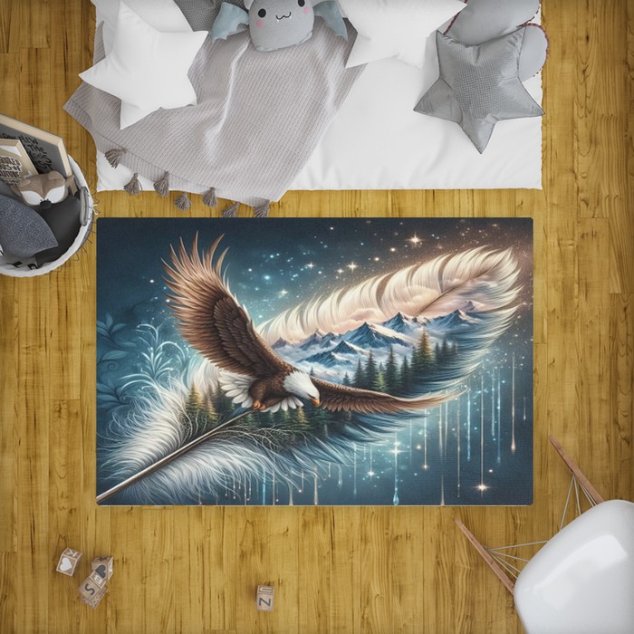 Native American 3D Rug | Custom prints store | T-shirts, mugs