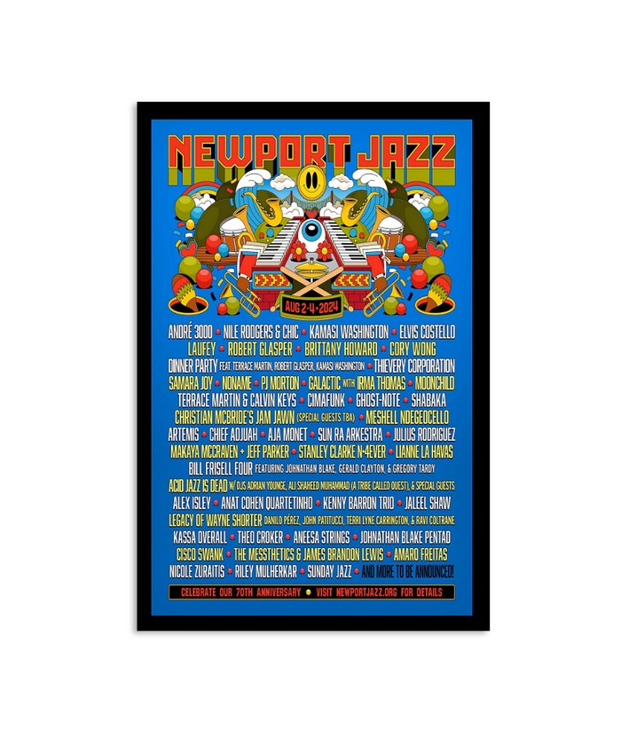 Newport Jazz Festival in 斑尾　チラシ Newport Jazz Festival in 斑尾 チラシ NEW Newport Jazz Show