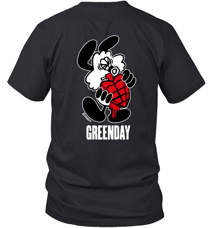 Green Day x Verdy 2025 Shirt | Custom prints store | T-shirts 