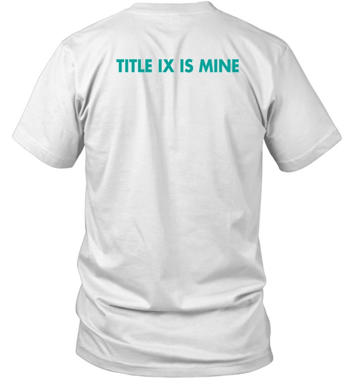 Xx-Xy Athletics Title Ix Is Mine Logo Shirt   Custom prints store   T-shirts  mugs  face masks  posters