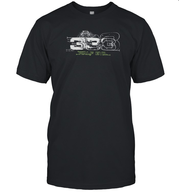 Half Evil 333 Blueprint T-Shirt   Custom prints store   T-shirts  mugs  face masks  posters