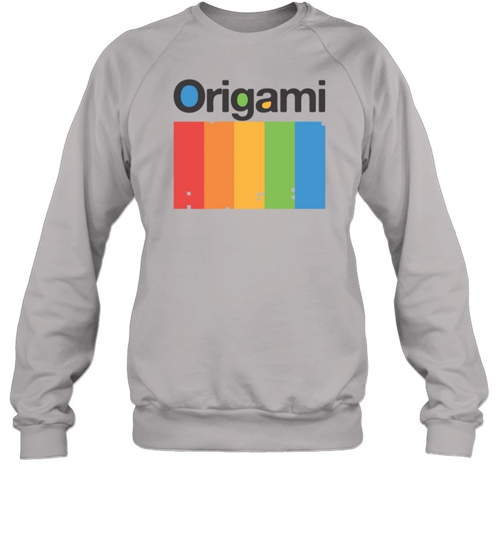 Origami Spectrum Sweatshirt   Custom prints store   T-shirts  mugs  face masks  posters