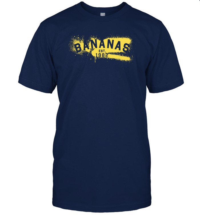Bananas Est 1982 Graffiti Shirt   Custom prints store   T-shirts  mugs  face masks  posters