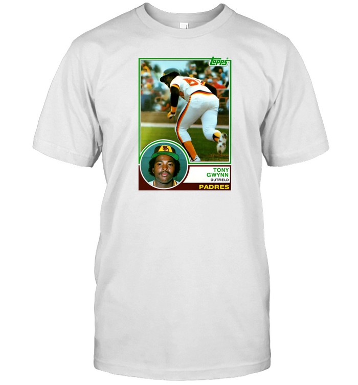 Tony Gwynn Outfield Padres T-Shirt  Hoodie  Tank Top  Sweater And Long Sleeve T-Shirt-Unisex T-Shirt