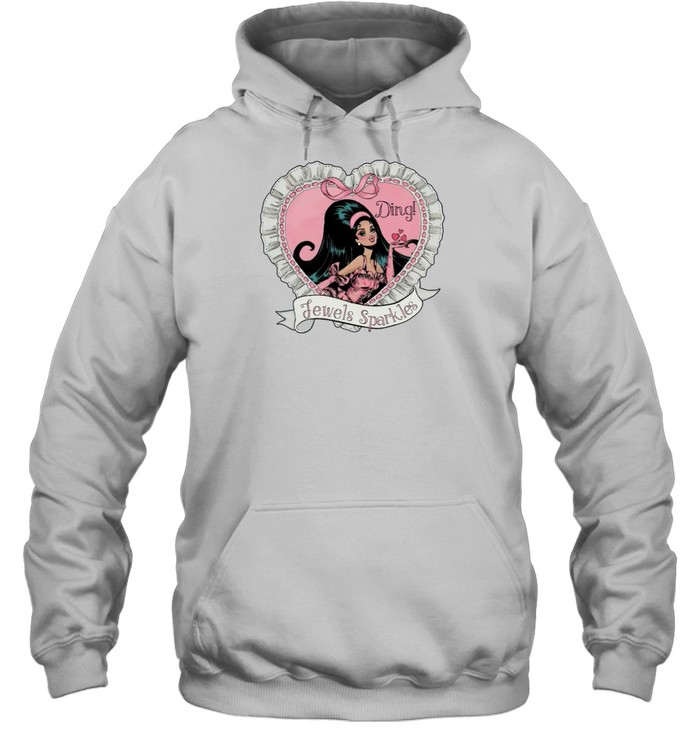 Jewels Sparkles Ding Hoodie Custom prints store T-shirts mugs face masks posters