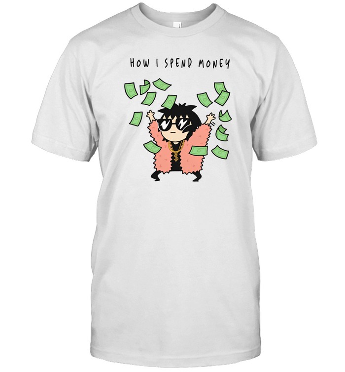 Sarah Andersen How I Spend Money T Shirt   Custom prints store   T-shirts  mugs  face masks  posters