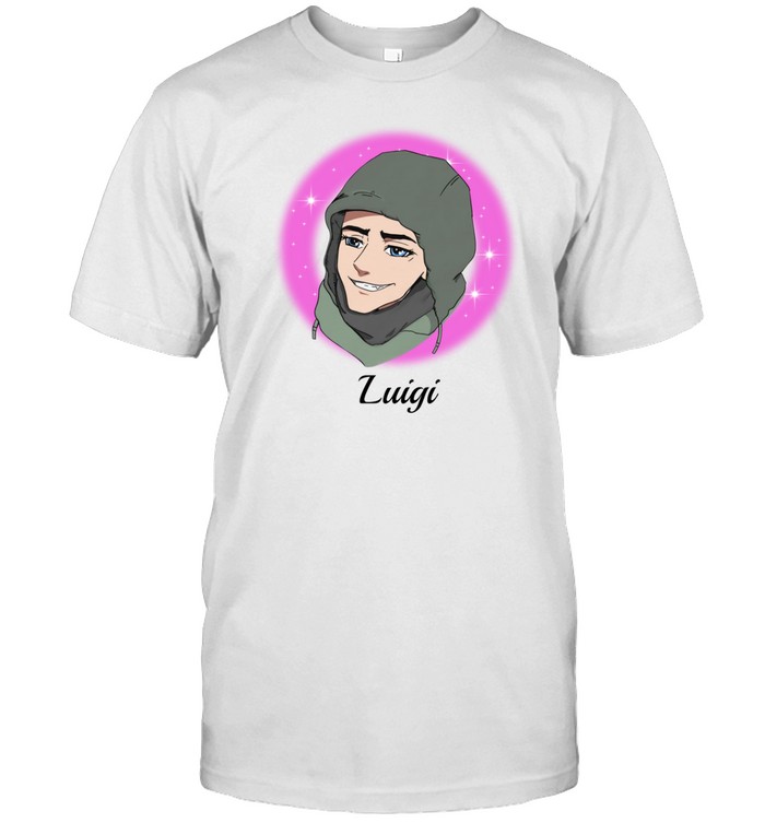 The Good Shirts Luigi Shooter Anime Shirt   Custom prints store   T-shirts  mugs  face masks  posters