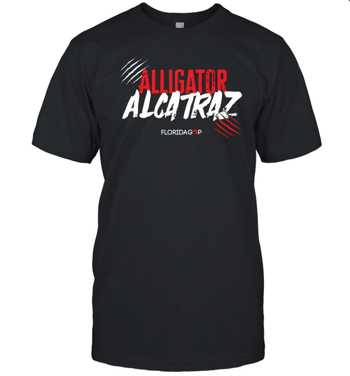 Alligator Alcatraz Florida Gop Tee   Custom prints store   T-shirts  mugs  face masks  posters