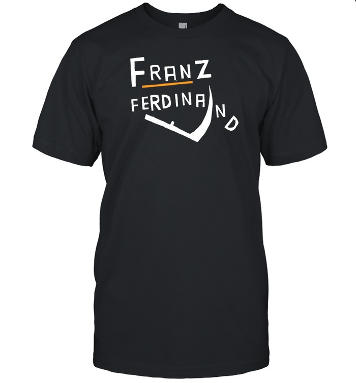 Franz Ferdinand Black Logo T