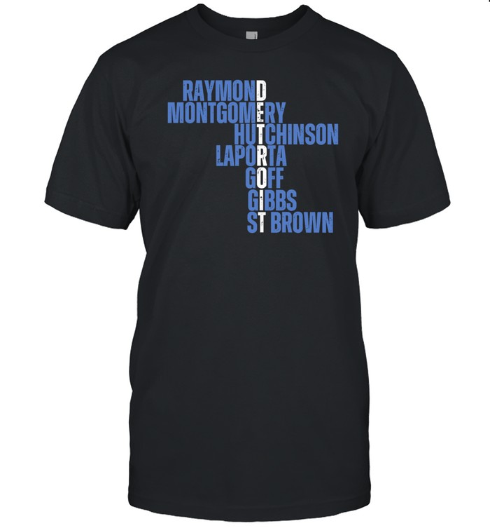 Limited Raymond Montgomery Hutchinson Laporta Goff Shirt Custom prints store T-shirts mugs face masks posters