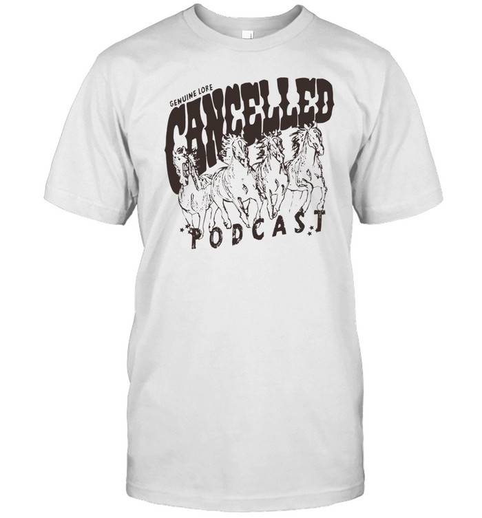 Cancelled Podcast Genuine Lore T Shirt   Custom prints store   T-shirts  mugs  face masks  posters