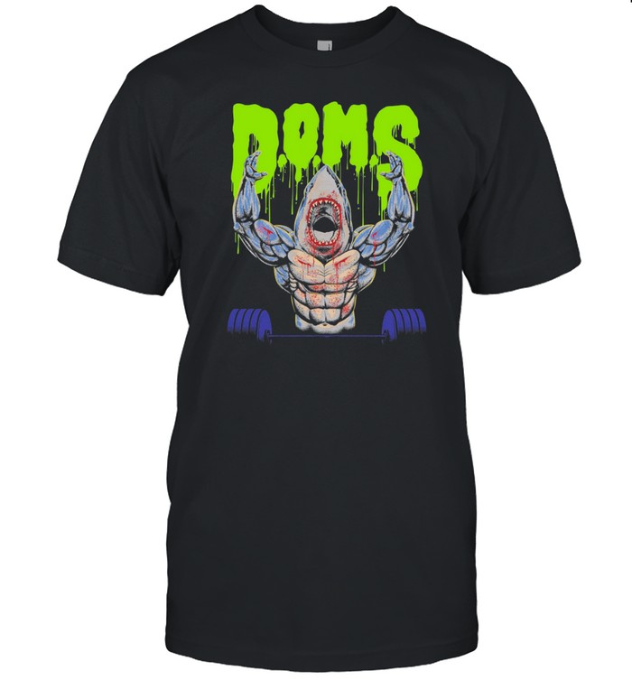 Doms Shark Slime Green Shirt   Custom prints store   T-shirts  mugs  face masks  posters