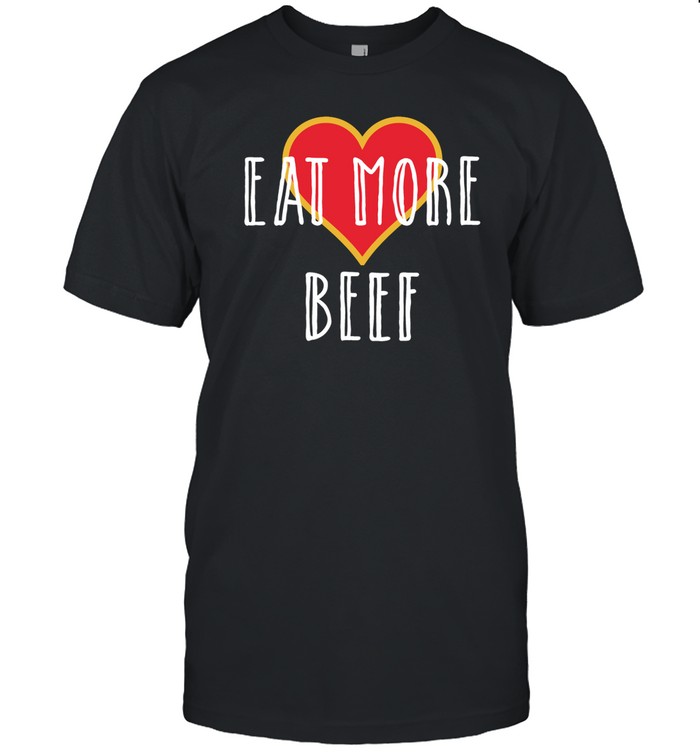 Dr Shawn Baker Wearing Eat More Beef Tee Shirt   Custom prints store   T-shirts  mugs  face masks  posters
