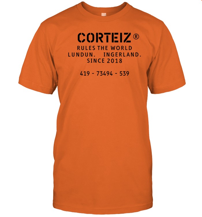 Crtz.Rtw Og Stencil Shirt   Custom prints store   T-shirts  mugs  face masks  posters