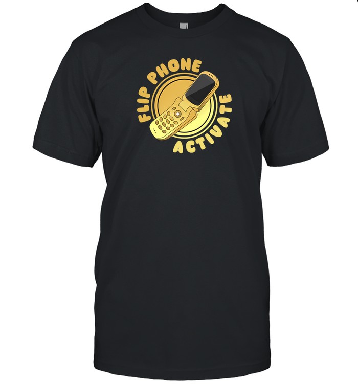 Limited Flip Phone Activate Shirt   Custom prints store   T-shirts  mugs  face masks  posters