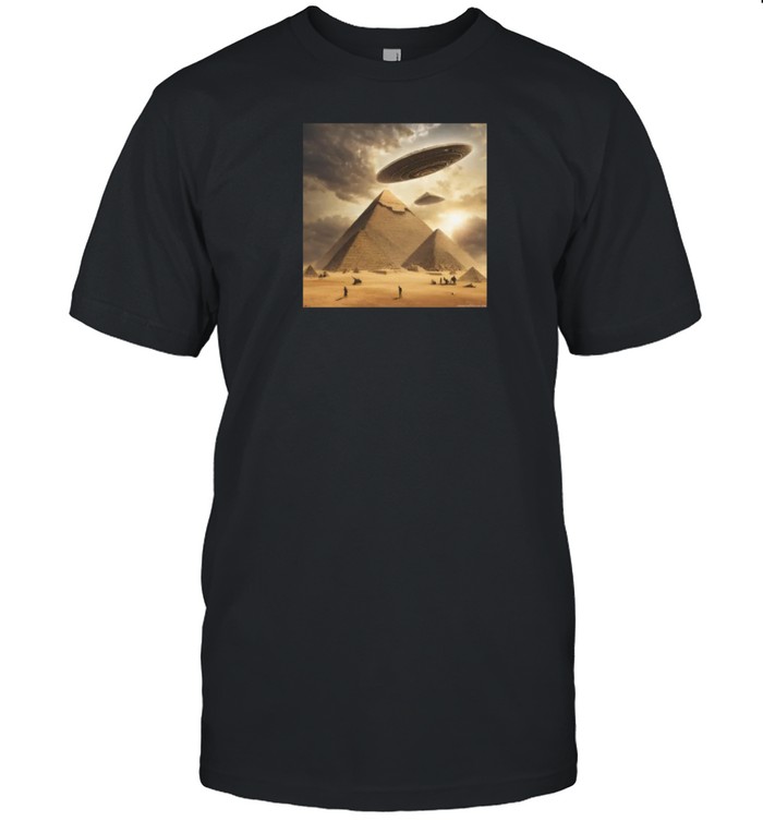 Unpopulartshirts Alien Pyramids Shirt   Custom prints store   T-shirts  mugs  face masks  posters