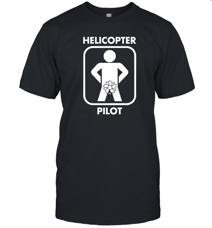 Helicopter Pilot Black Tee