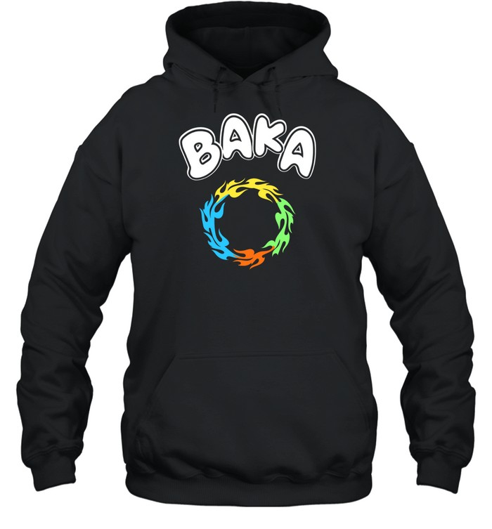 Arammmo Baka Flame Hoodie Custom prints store T-shirts mugs face masks posters