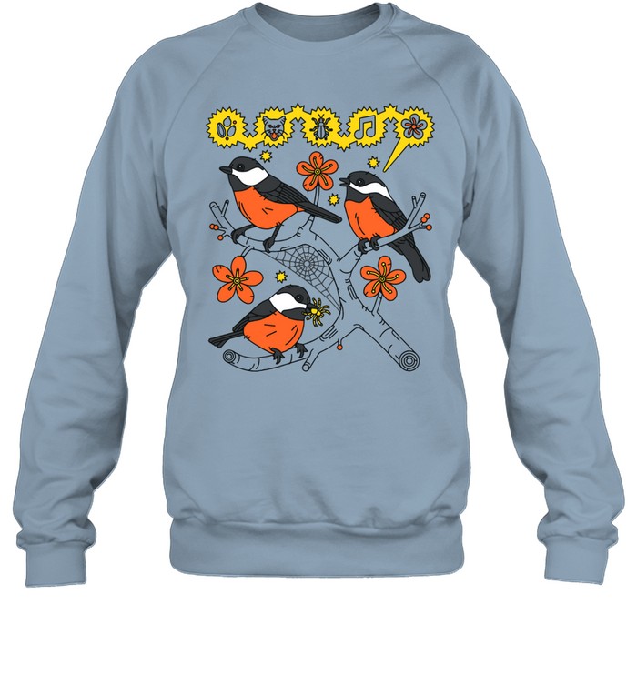 Chickadee Sweatshirt Custom prints store T-shirts mugs face masks posters