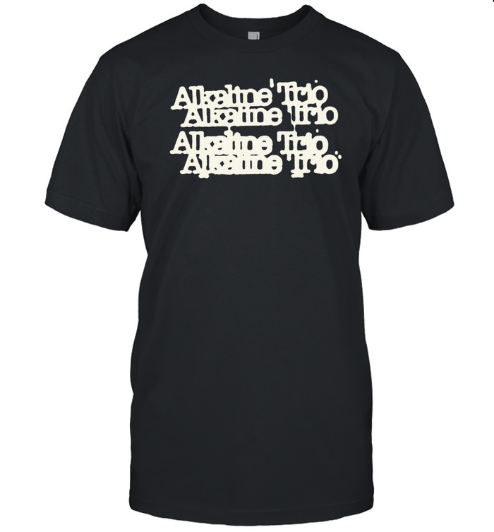 Alkaline Trio Cheap Trio Logo Tee Shirt
