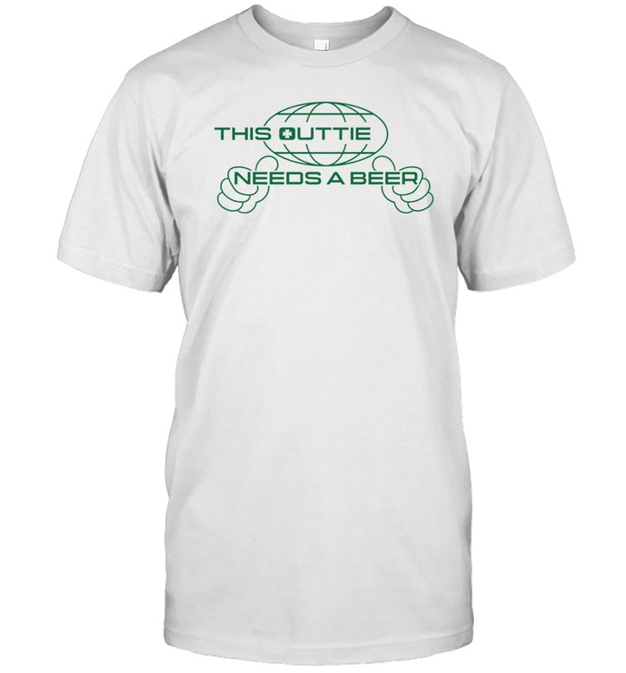 This Outtie Needs A Beer Tee Shirt Custom prints store T-shirts mugs face masks posters