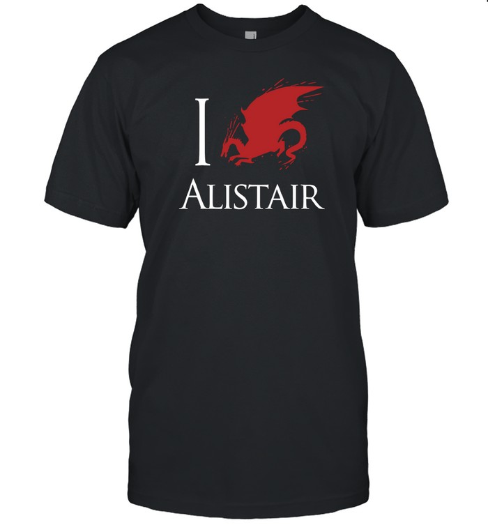 Limited I Dragon Alistair Shirt   Custom prints store   T-shirts  mugs  face masks  posters