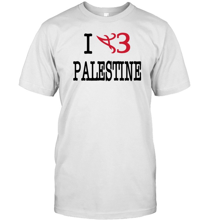 Boume Sama Wearing I A3 Palestine Tee Shirt