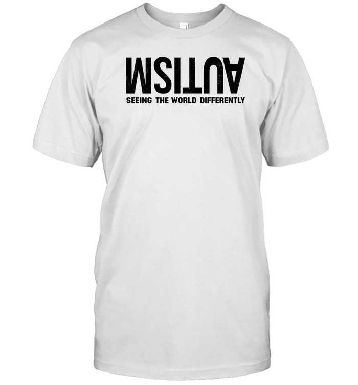 Myautismstar Autism Seeing The World Differently Shirt