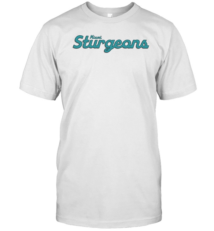 Oldj Ewish Men Miami Sturgeons Tee