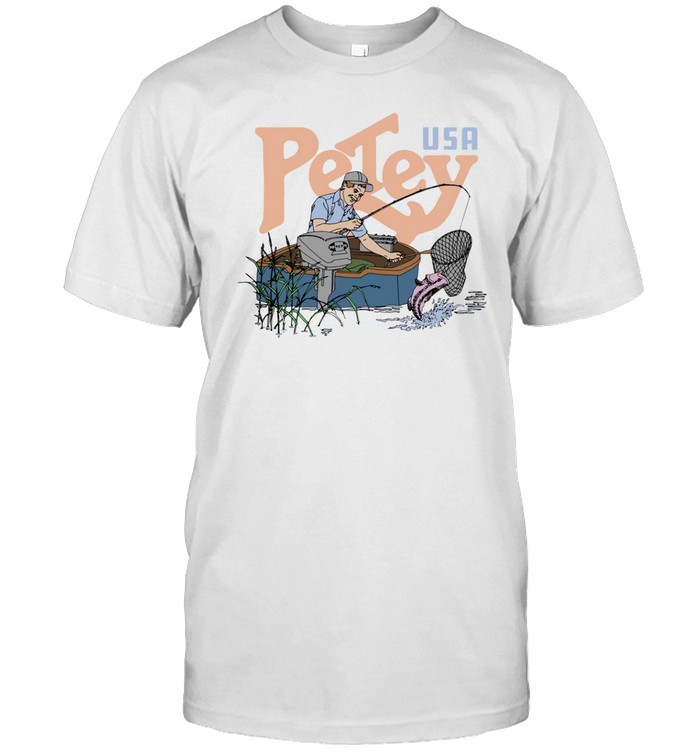 Petey Fishing T Shirt   Custom prints store   T-shirts  mugs  face masks  posters