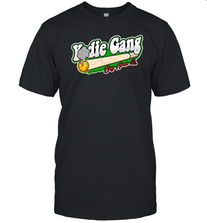 Yodie Gang Bay Area Baseball Logo Tee Shirt