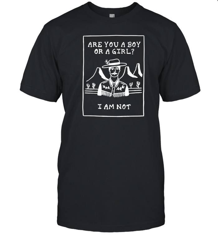 Sweetcowboyblues Are You A Boy Or A Girl I Am Not Shirt   Custom prints store   T-shirts  mugs  face masks  posters