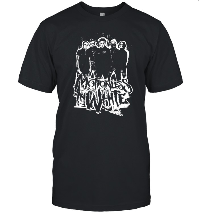Motionless In White Paint Splatter Tee   Custom prints store   T-shirts  mugs  face masks  posters