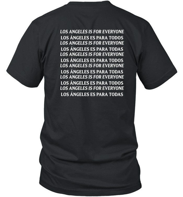 Immigrant City Football Club Los Angeles Is For Everyone T Shirt   Custom prints store   T-shirts  mugs  face masks  posters