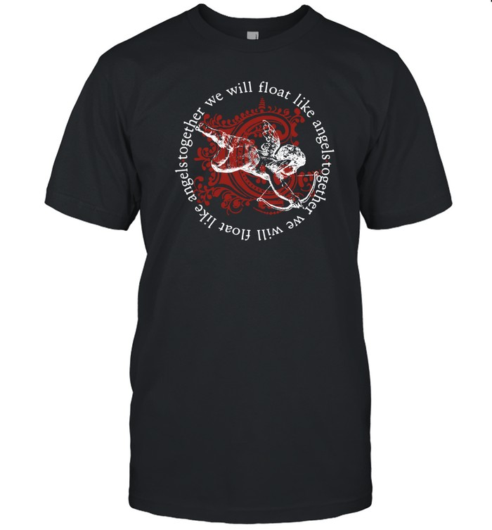 Chiodos Together We Will Float Like Angels T Shirt   Custom prints store   T-shirts  mugs  face masks  posters