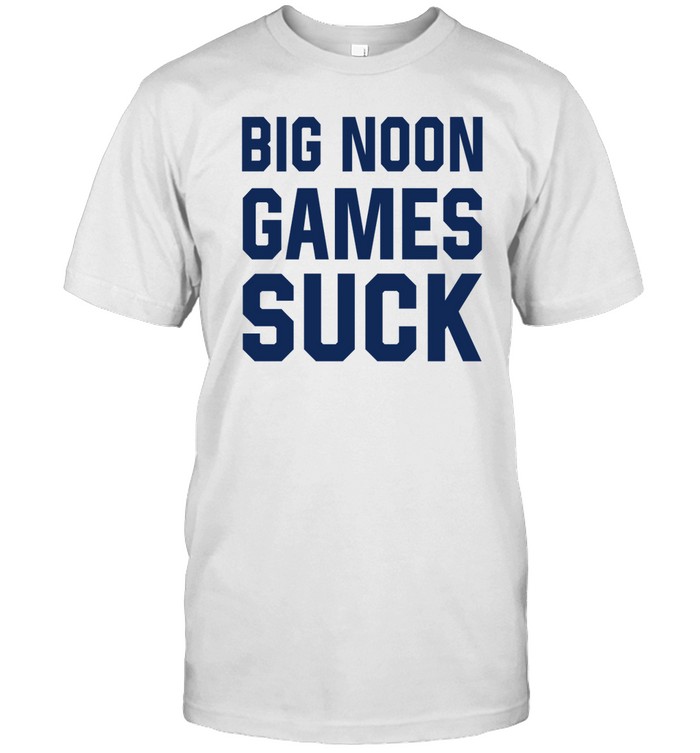 Jeremy Birmingham Big Noon Games Suck T Shirt   Custom prints store   T-shirts  mugs  face masks  posters