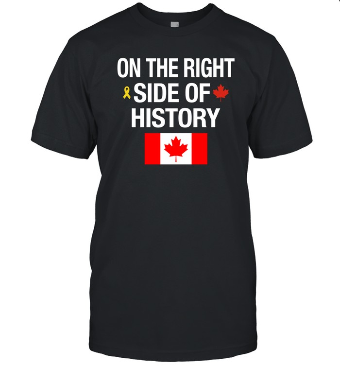 On The Right Side Of History Shirt, Hoodie, Sweater, Long Sleeve And Tank Top
