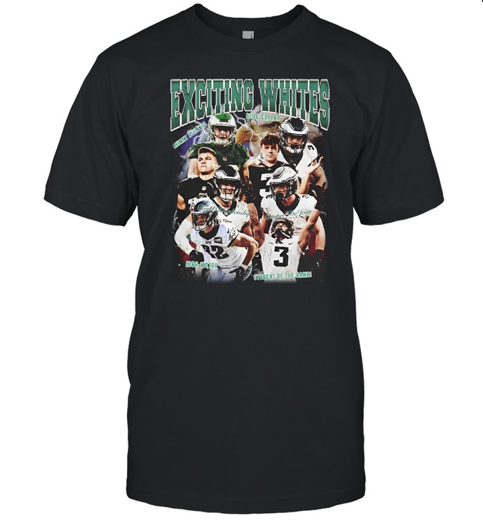Exciting Whites Reed Blankenship & Cooper Dejean Eagles Shirt