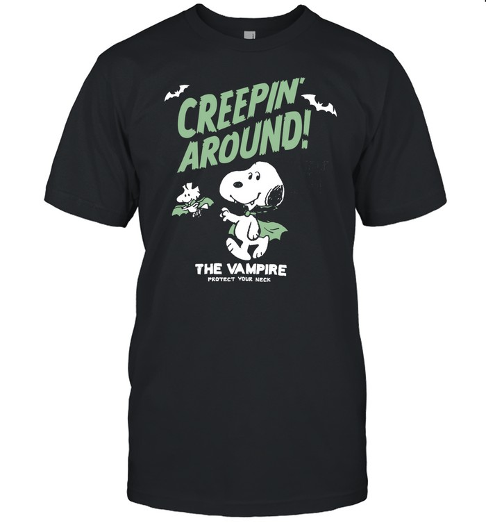 Creepin Around Creature Of The Night The Vampire Tee