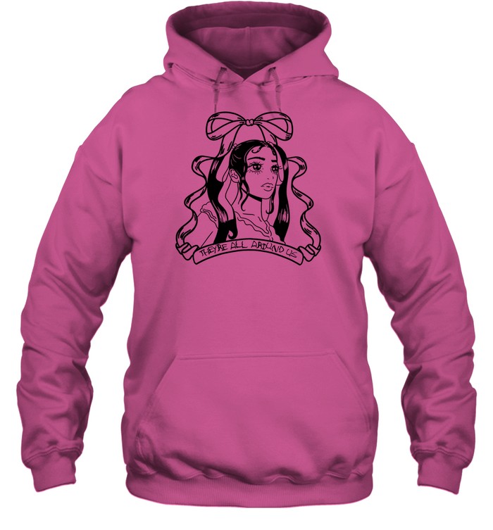 They're All Around Us Bow Hoodie