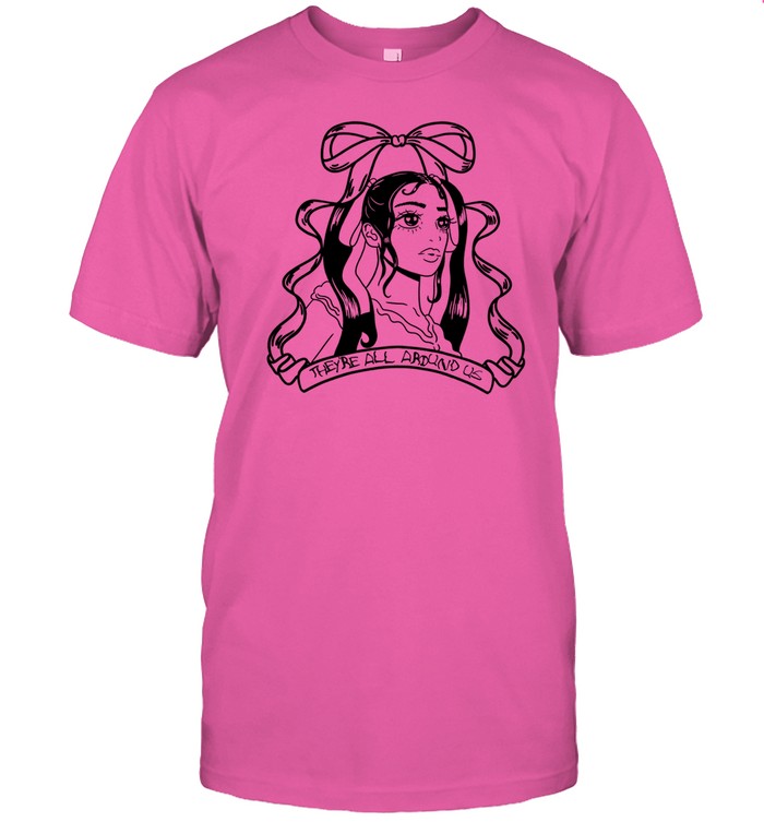 They're All Around Us Bow Tee