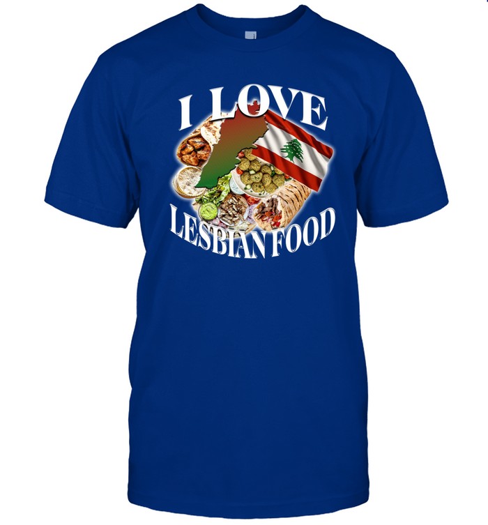 Limited I Love Lesbian Food Tee Shirt