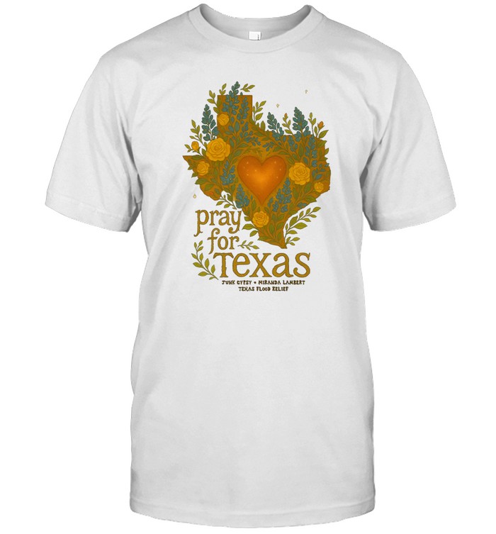 Miranda Lambert Pray For Texas Flood Relief Benefit New Shirt