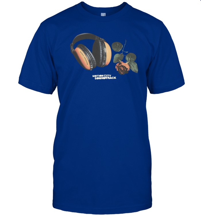 Limited Motion City Soundtrack Headphones Tee Shirt