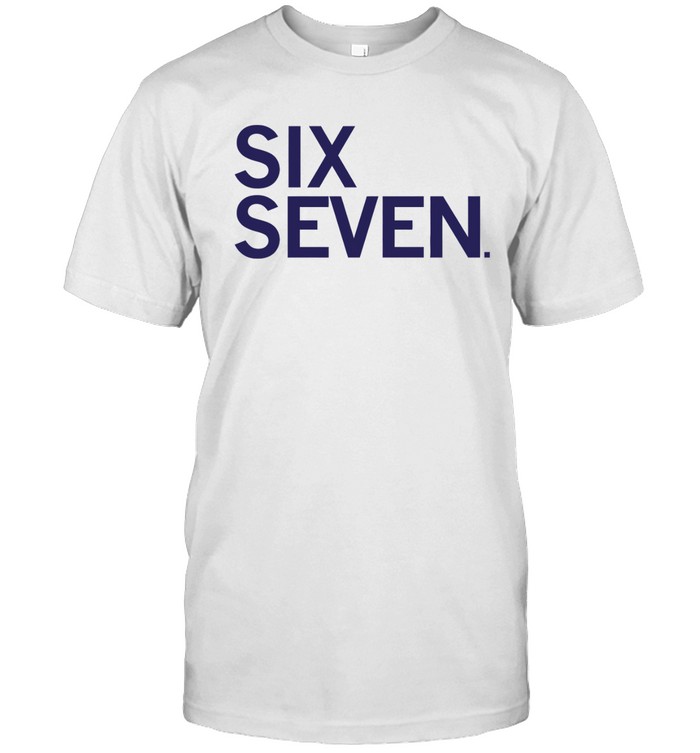 Six Seven Text t shirt