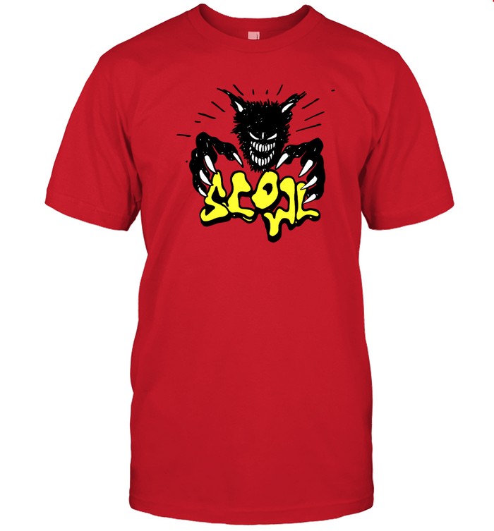 Scowl Scary Cat t shirt